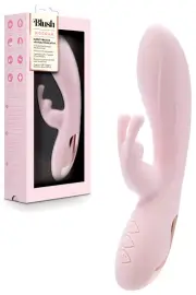 Blush Morgan 9.25" Silicone Rabbit Vibrator