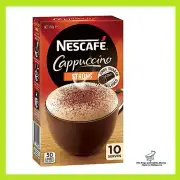 4 Boxes (40 Sachets) NESCAFÉ Strong Cappuccino Coffee Sachets