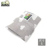 在飛比找樂天市場購物網優惠-Mimos 3D超透氣自然頭型嬰兒枕S【枕套-雲朵灰】(0-