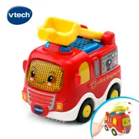 在飛比找PChome24h購物優惠-Vtech 嘟嘟聲光互動車-消防車