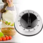 60 Minutes Kitchen Mechanical Timer Baking Loud Alarm Clock Cooking Reminder