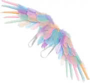 NIYANGLE Angel Costume Wing Prop for Lightweight Plumage Wings for Cosplay Dress Up and Photo Props for Parties and Halloween