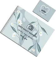 Date Scratch Off Souvenir Journal,Unique Ideas Couples Adventure Albums Book - Romantic Newlywed Scratch Off Date Night Games