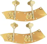 Mikinona 2Pcs Bass Knob Tuning Peg Double Bass Accessories Bass Head Tuner Upright Double Bass Parts guitar accesories guitar tuners violin tuning keys copper alloy advanced string pegs