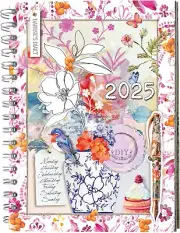 2025 Daphne's Diary Journal Notebook Ringbound Spiral