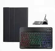 Jarttarn Keyboard Case Compatible with Lenovo Tab M8 (4th Gen) 2024 8.0 Inch, Bluetooth Backlit Full Protection Detachable Tablet Keyboard Cover (Black)