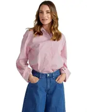 [Fate & Becker] Madras Shirt in Red