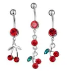 3pcs Belly Barbell Belly Button Rings Pack Belly Button Rings Dangle
