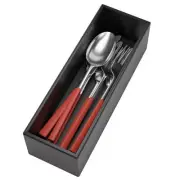 Black Bamboo Drawer Organizer - Silverware&Utensil Holder Organizer for Kitch...