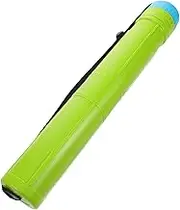 OHPHCALL Plastic Telescopic Painting Tube Artwork Storage Tube Round Carrying Case for Drawings Portable Document Case Round Poster Tube Portable Document Tube Poster Organizer Tube Green