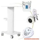 White Cart Trolley Stand For Cavitation IPL Beauty Machine SPA Salon Assembled