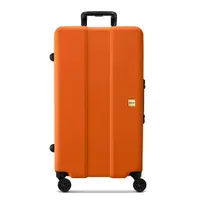在飛比找momo購物網優惠-【OUMOS】30吋運動行李箱/胖胖箱 香橙橘(鋁框箱)