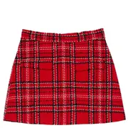 [MSGM] Red Checks Shorts
