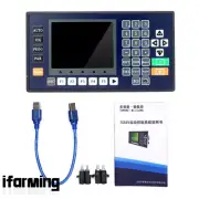 TC5520V 2 Axis CNC Controller Motion Controller+3.5" Color LCD For Router Servo