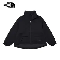 在飛比找momo購物網優惠-【The North Face 官方旗艦】北面女款黑色防風舒