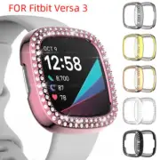 Fitbit Versa 3 / sense Diamond Cover Cases Bumper Case Shell Screen Protector