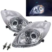 Fits DAIHATSU Charade XP90 11-13 3D/5D Guide LED Halo Halogen Headlight CH LHD