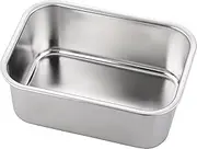 Wahei Freiz AD-387 Cooking Utensils, Preparation, Deep Set Bat, Ajido No. 2, 18-8 Stainless Steel