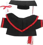 LABRIMP Graduation Costume for Dolls Sled Cosmetic Hats Animal Suits Animal Cakes Desktop Supplies Hats Animal Hats Accessory Pig Nose Costumes Wild Hats Red Cloth