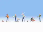 Noch 15887 HO/OO Gauge Modellers (6) Figure Set