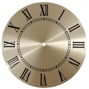 Roman Numeral Style Aluminium Wall Clock Dial Face Replacement 95 Inches