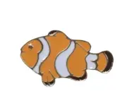 Clown Fish Enamel Pin - Australian stock Free AU Postage