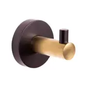 Kelton Knob Robe/Towel Hook in Matte Black