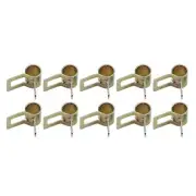 70Pcs Spring Hose Clamps 8mm/0.31" Metal Clip