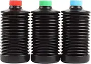 eTone 3X 1000ml Collapsible Darkroom Chemical Storage Bottles Foldable Liquid Container Film Photo Developing Processing Equipment Anti Oxidation Storage Laboratory Accessories