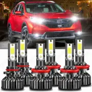 For Honda CR-V CRV 2015 2016 2017-2019 Combo LED Headlight +Fog Light Bulbs Kit (for: Honda)