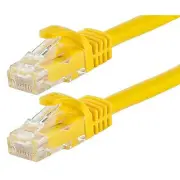 O-Astrotek CAT6 Cable 0.5cm - Yellow Color Premium RJ45 Ethernet Network LAN