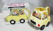 Applause Mom's Yellow Taxi w/ Rolling Wheels Coffee Cup Mug