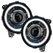 Oracle Oculus Bi-LED Projector Headlights for JL/Gladiator JT - Matte Black