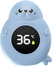 Tub Temperature Gauge - Water Proof Digital Water Temperature Gauge,Safety Cute Bathtub Pool, Bath Tube Floating Toy, with Led Display, Quick-Read
