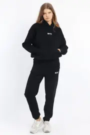 Black Track Pants Jogger - Size 16XL, Women's Track Long