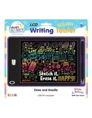 [Magic Sensory] Interactive LCD Writing Tablet Purple Art (USB Rechargeable)