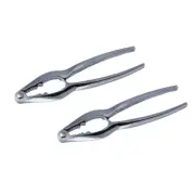 2x Cuisena SLV Nutcracker Zinc Opener Almond/Walnut Cracker Kitchen Utensil