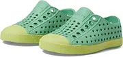 [Native Shoes] Jefferson Child, Kids Lightweight Sneaker, Candy Green/Celery Green/Shell Speckles, 6 Toddler