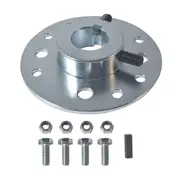 Blue Zoo Go Kart Sprocket Hub with 3/4" Bore & 3/16" Keyway for Mini Bike Sprocket and Brake Mounting Hub