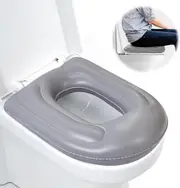 Inflatable Toilet Seat Cushion With Suction Cups,height Adjustable Inflatable Toilet Seat For Adults,seniors,elderly, Disabled,tailbone