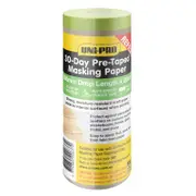 UNi-PRO 300mm x 20mt 30-Day Pre-Taped Masking Paper Refill