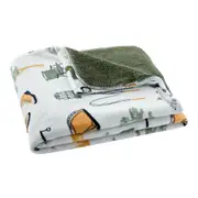MyHouse Cosy Sherpa Throw - Camping