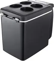 6 Liter Car Refrigerator - Insulated Cooler Lightweight Portable Container | AC/DC Warmer Cooler, Compact Fridge for Rooms, Car, Drinks, , Travel