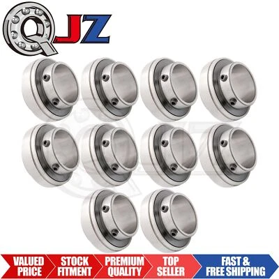 [Qty.10] UC215-48 Insert Ball Bearing W/ Set-Screw [3" ID x 5.1181" OD x 3.06"W]