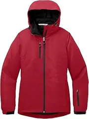 [Port Authority] Ladies Vortex Waterproof 3-in-1 Jacket. L332 Rich Red/ Black 4XL