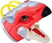 BRIGHTFUFU Creative Dinosaur Hand Puppet with Light Sound Cartoon Hand Puppet for Imaginative Play and Parent Bonding Engaging Decorative