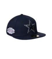 New Era Dallas Cowboys 59Fifty Super Bowl XXX Pop Sweet Fitted Hat Size 7 1/2