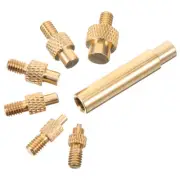 Soldering Iron Tip Nut Embedment Knurled Hot Melt Kit Inserts Heat Tool