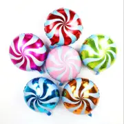 10pcs Rund Candy Lollipop Ballons Geburtstag Party Dekoration 45cm