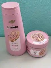 Dove X Crumbl Body Wash And Body Scrub Confetti Cake NEW Crumble